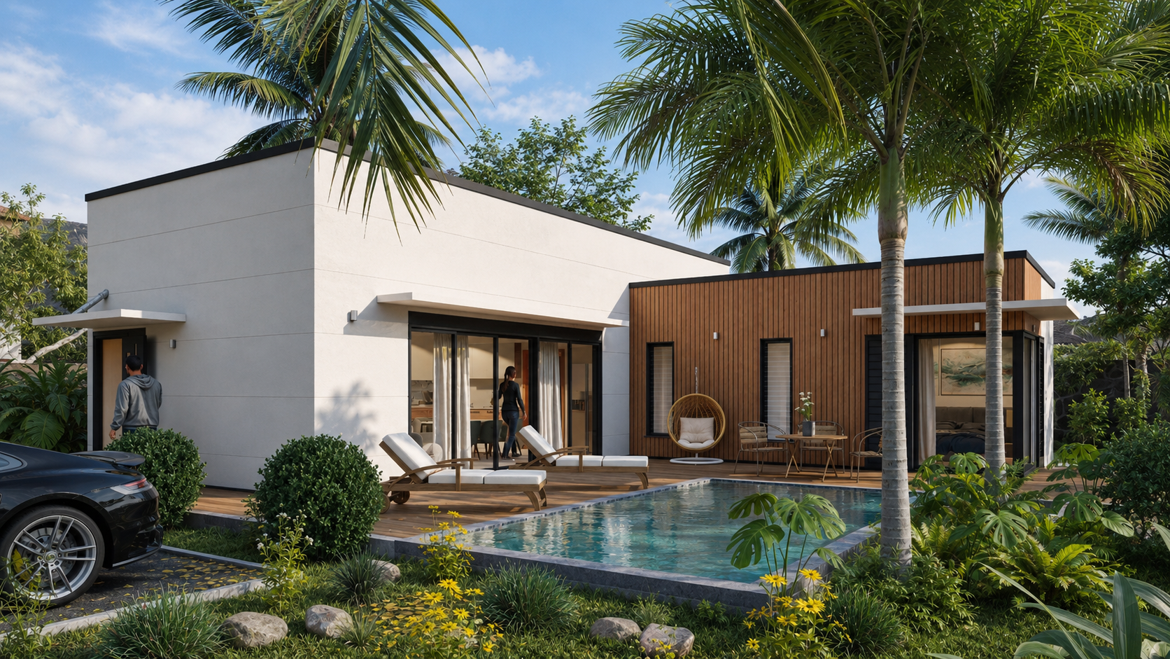Villa Rubis — rendu 3D du modèle