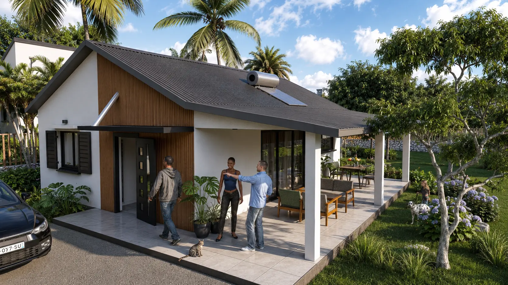 Villa Ivoire — rendu 3D du modèle